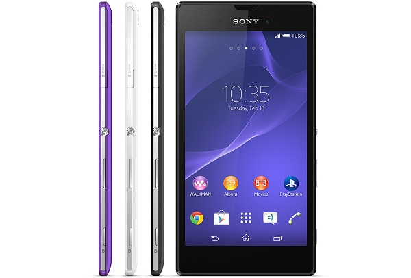 Sony trình làng Xperia T3: Siêu mỏng, màn hình 5.3 inch